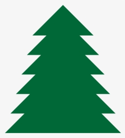 Pine Tree Clip Art Cliparts - Simple Christmas Tree Clipart, HD Png Download, Transparent PNG