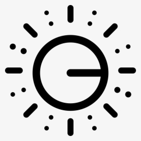 Black Icon - Sunlight Png Icon, Transparent Png, Transparent PNG