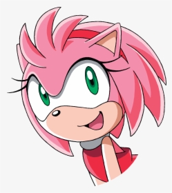 Sonic X Happy - Sonic X Amy Rose Happy, HD Png Download, Transparent PNG