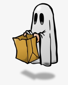 Trick Or Treat Transparent Png - Trick Or Treat Ghost, Png Download, Transparent PNG