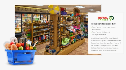 An Additional Branch Of The Royal Market Is Located - Grocery Store, HD Png Download, Transparent PNG
