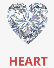 Heart Cut Diamond - Diamond Cut, HD Png Download, Transparent PNG
