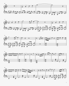 Begin Sheet Music Composed By Bts Jungkook 3 Of 4 Pages - Partitura Everlong Foo Fighters, HD Png Download, Transparent PNG