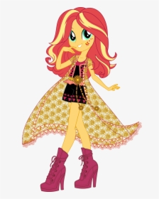 Legend Of Everfree Boho Sunset Shimmer Vector By Icantunloveyou, HD Png Download, Transparent PNG