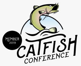 Catfish Conference 2019 Member Sticker - Cartoon, HD Png Download, Transparent PNG