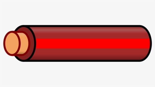 Wire Brown Red Stripe - Carmine, HD Png Download, Transparent PNG