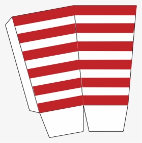 Отображается Файл Popcorn Box Printable Back Red Stripe - Illustration, HD Png Download, Transparent PNG