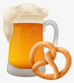 Oktoberfest Clipart Beer Pretzel, HD Png Download, Transparent PNG