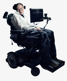 Stephen Hawking In Wheelchair Png Image , Png Download - Stephen Hawking Communication Device, Transparent Png, Transparent PNG