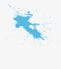 #splash #paintsplatter #paintsplash #paint #blue #bluepaint - Illustration, HD Png Download, Transparent PNG