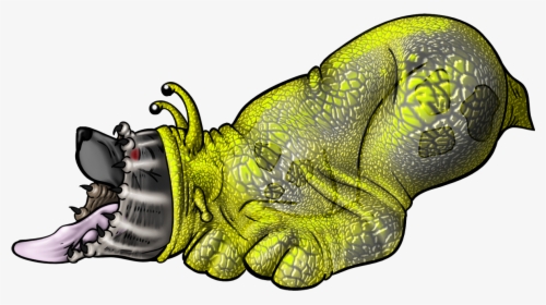 Aku Meets A Slug - Illustration, HD Png Download, Transparent PNG
