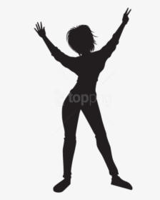 Transparent Female Silhouette Clipart - Transparent Png Dancer Png, Png Download, Transparent PNG