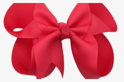 4 Inch Solid Color Boutique Hair Bows The Solid Bow - Bow Tie Hair Png, Transparent Png, Transparent PNG