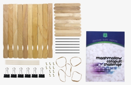 Marshmallow Catapult Materials Kit - Plywood, HD Png Download, Transparent PNG