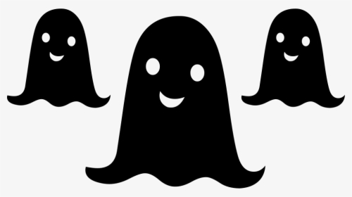 Halloween Ghosts - Ghost In Halloween Icon, HD Png Download, Transparent PNG