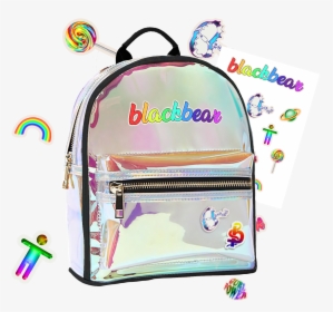 Holographic Backpack And Sticker Bundle   Class Lazyload - Bag, HD Png Download, Transparent PNG