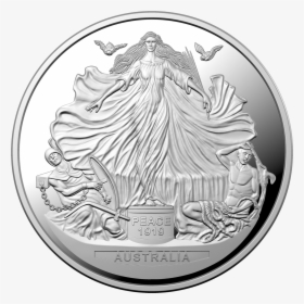 Transparent Treaty Of Versailles Clipart - Treaty Of Versailles Silver Coin, HD Png Download, Transparent PNG