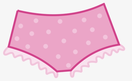 Pink Dotted Panties - Panty For Girls Clip Art, HD Png Download, Transparent PNG