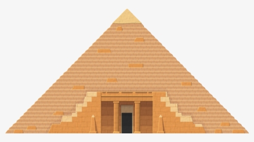 Two Dimensional Pyramid - Pyramids Egypt Png, Transparent Png, Transparent PNG