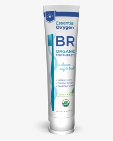 Organic Essential Oxygen Toothpaste - Essential Oxygen Toothpaste, HD Png Download, Transparent PNG