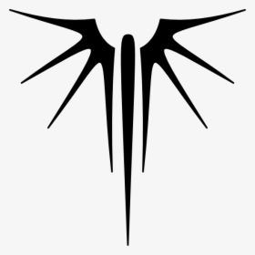 Shield Wing Vector Black And White Png, Transparent Png, Transparent PNG