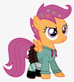 Clipart Hammer Whack A Mole - Cutie Mark Crusaders Scootaloo, HD Png Download, Transparent PNG