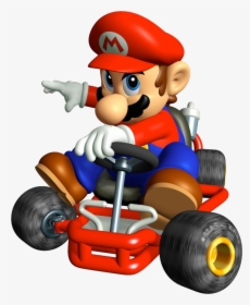 Super Mario Driving Png Image - Mario Kart Super Circuit Mario, Transparent Png, Transparent PNG