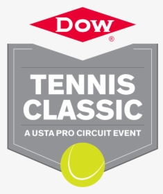 Dtc Logo-corrected - Dow Tennis Classic Logo, HD Png Download, Transparent PNG