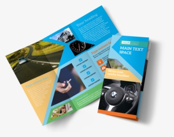 Driving School Brochure Template Preview - Driving School Flyer, HD Png Download, Transparent PNG