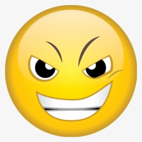 Emoticon Smiley Emoji Face - Determined Emoji Face, HD Png Download, Transparent PNG