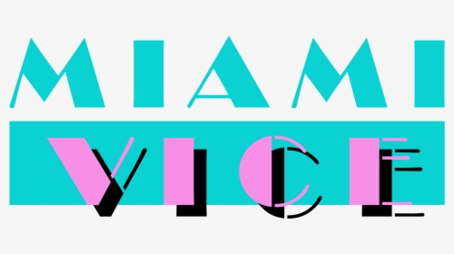Miami Vice Logo, HD Png Download, Transparent PNG