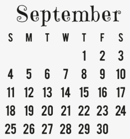September 2016 Calendar Pdf To Print, Sep 2016 Calendar - Alice No Pais Das Maravilhas, HD Png Download, Transparent PNG
