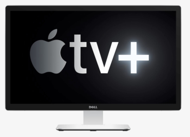Apple Tv Logo On A Desktop Screen - Led-backlit Lcd Display, HD Png Download, Transparent PNG