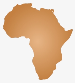 Africa Outline Svg Clip Arts - Africa Map Silhouette Png, Transparent Png, Transparent PNG