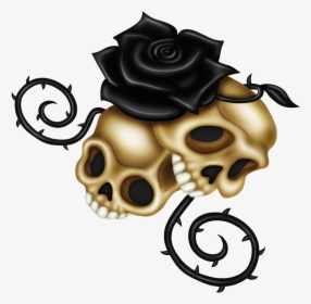 Skull Art, HD Png Download, Transparent PNG