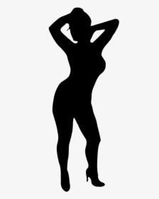 Silhouette Woman Clip Art - Free Black Silhouette Women Clip Art, HD Png Download, Transparent PNG