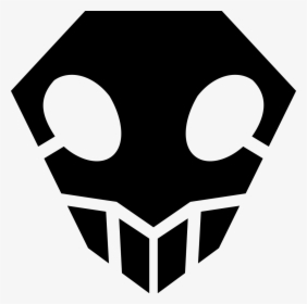 Ichigo Hollow Mask Black And White, HD Png Download, Transparent PNG