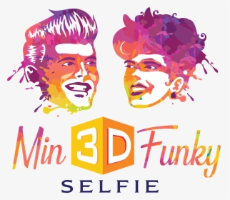 3d Funky Selfie Logo - Graphic Design, HD Png Download, Transparent PNG