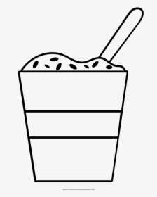 Elsa Frozen Yogurt Drawing Ice Cream Yoghurt - Yogurt Parfait Clipart Png, Transparent Png, Transparent PNG
