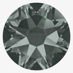 Swarovski 2078 Hot Fix Xirius Flatback Rhinestones - Black Diamond Swarovski Crystals, HD Png Download, Transparent PNG