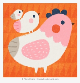3 Chickens © Flora Chang, HD Png Download, Transparent PNG