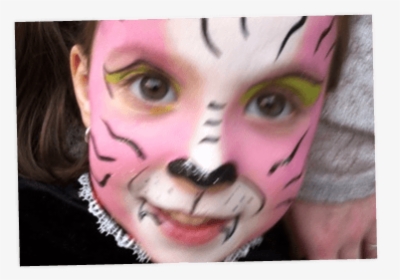 Kid With Face Paint - Girl, HD Png Download, Transparent PNG