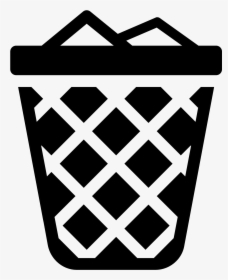 Full Trash Filled Icon - Waste Container, HD Png Download, Transparent PNG