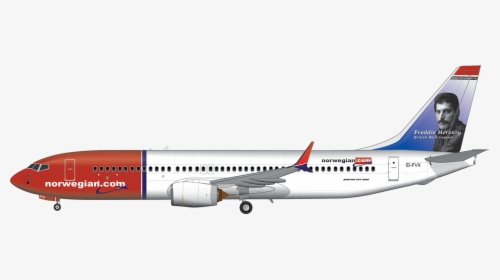 Available As An A3 Print At Https - 737 800 Norwegian Fly Boeing 737, HD Png Download, Transparent PNG