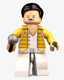 Freddie Mercury Png , Png Download - Minifigure Lego Queen, Transparent Png, Transparent PNG
