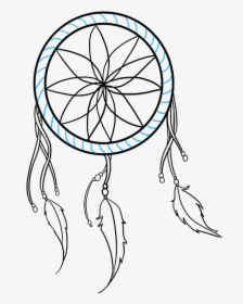 Dream Catcher Drawing Simple, HD Png Download, Transparent PNG