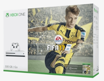 Xbox One S Fifa 17 Bundle 500gb, HD Png Download, Transparent PNG