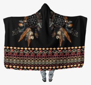 Tribal Dream Dreamcatcher Hoodie Blanket - Stole, HD Png Download, Transparent PNG