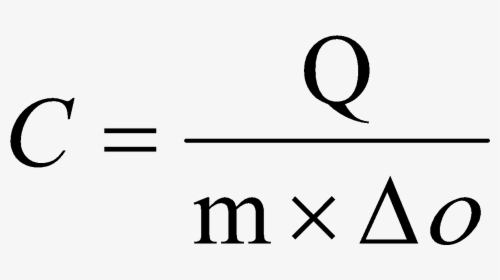 Equation Becomes Image06 - Specific Heat Capacity Symbol Equation, HD Png Download, Transparent PNG