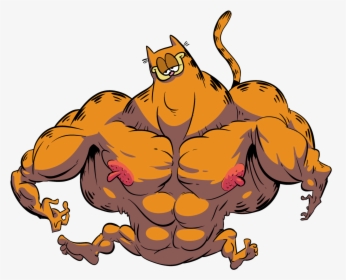 Feel The Explosive Might That Is Garfield - Illustration, HD Png Download, Transparent PNG